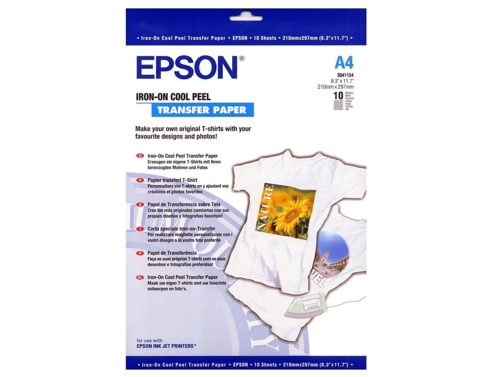 ΑΝΑΛΩΣ Iron-on-Transfer Paper - A4 - 10 (C13S041154) (781353)