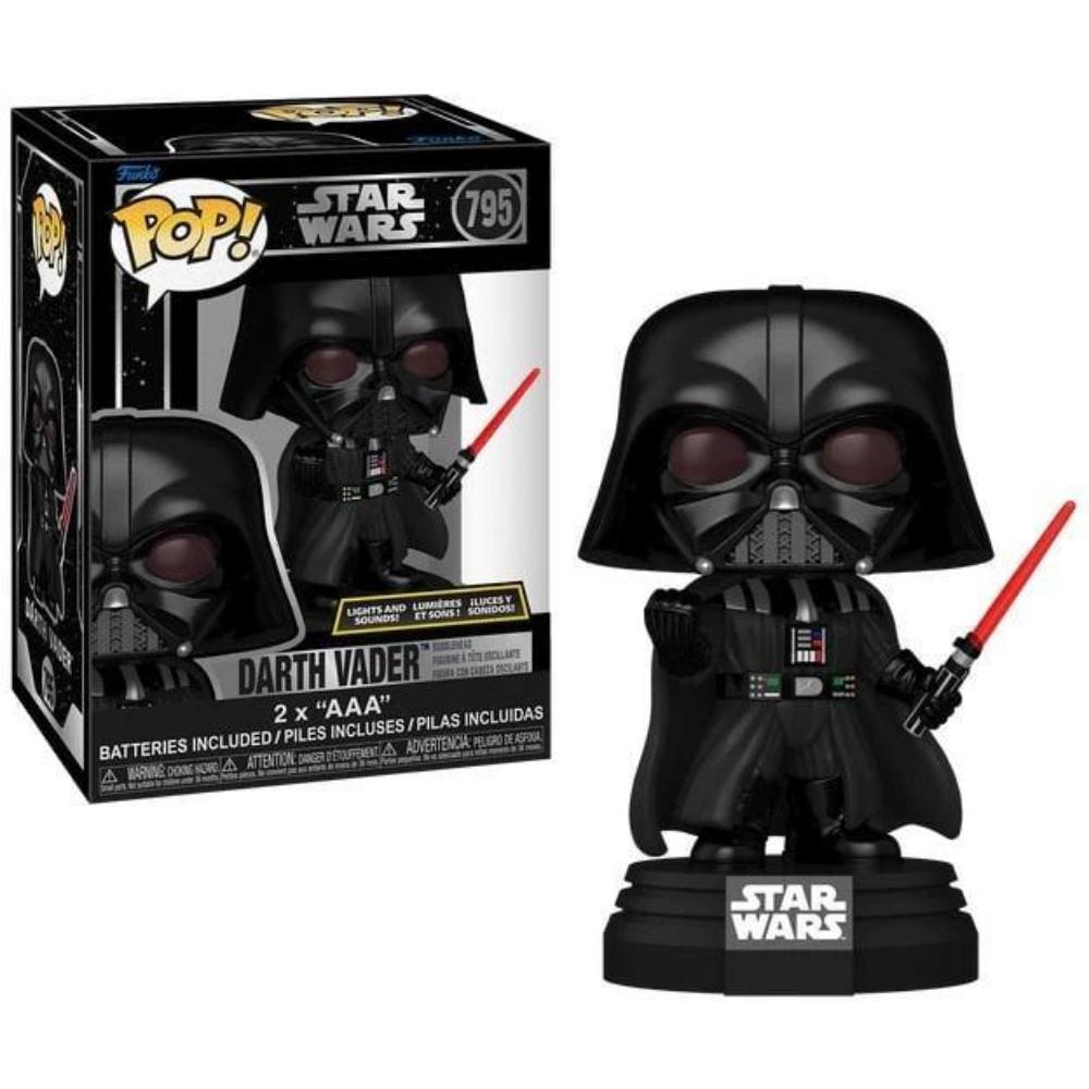 Funko Pop! Movies: Star Wars - Darth Vader #795 with Lights and Sounds (FNK64541)