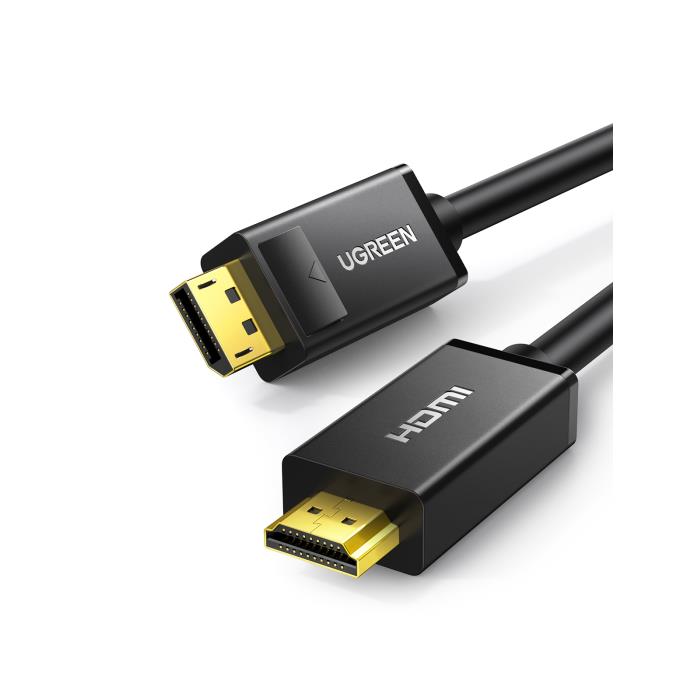 Καλώδιο DP σε HDMI M/M 4K/30Hz UGREEN DP101 10238 1m Μαύρο (340079)