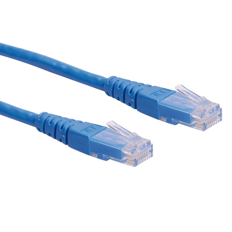 UTP 1m Cat6 Μπλέ PoE Cu (21.15.1534-100)