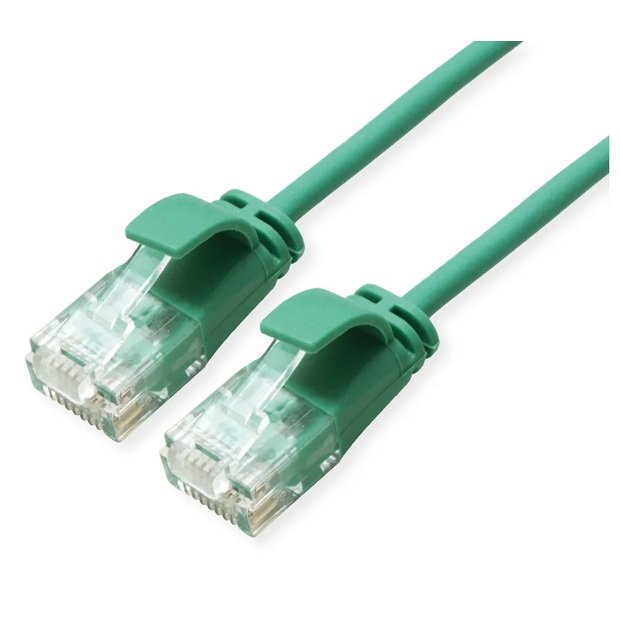 UTP 0.50m Cat6a Πράσινο Slim Cu LSZH (21.44.3932-100)
