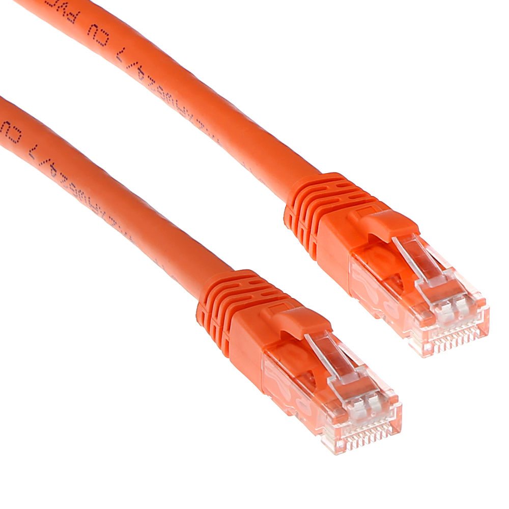 UTP 1m Cat6 Πορτοκαλι snagless (IS1501)