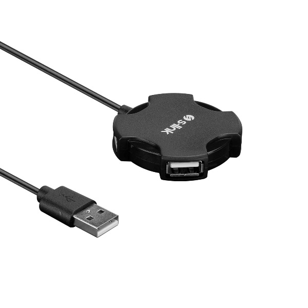 HUB 4 PORT USB 2.0 ΧΩΡΙΣ ΤΡΟΦΟΔΟΤΙΚΟ (32344/SW-U212)