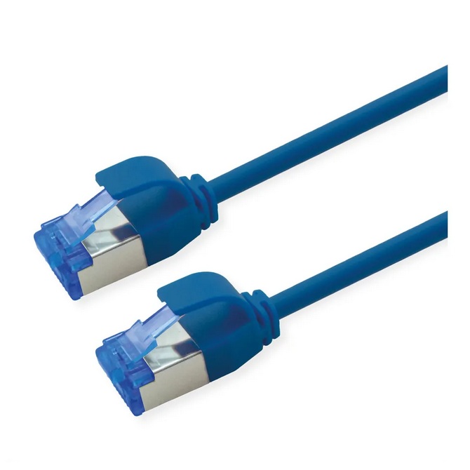 SFTP 3m Cat6a μπλε Slim PoE Cu 15,4W Pimf LSZH (21.15.4343-50)