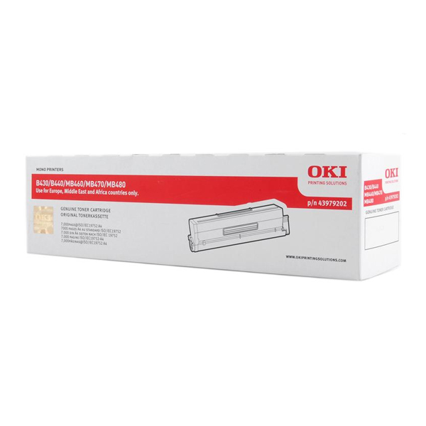 OKI B430/B440/MB460/MB470/MB480 7K TNR (43979202) (OKI-B430HC)