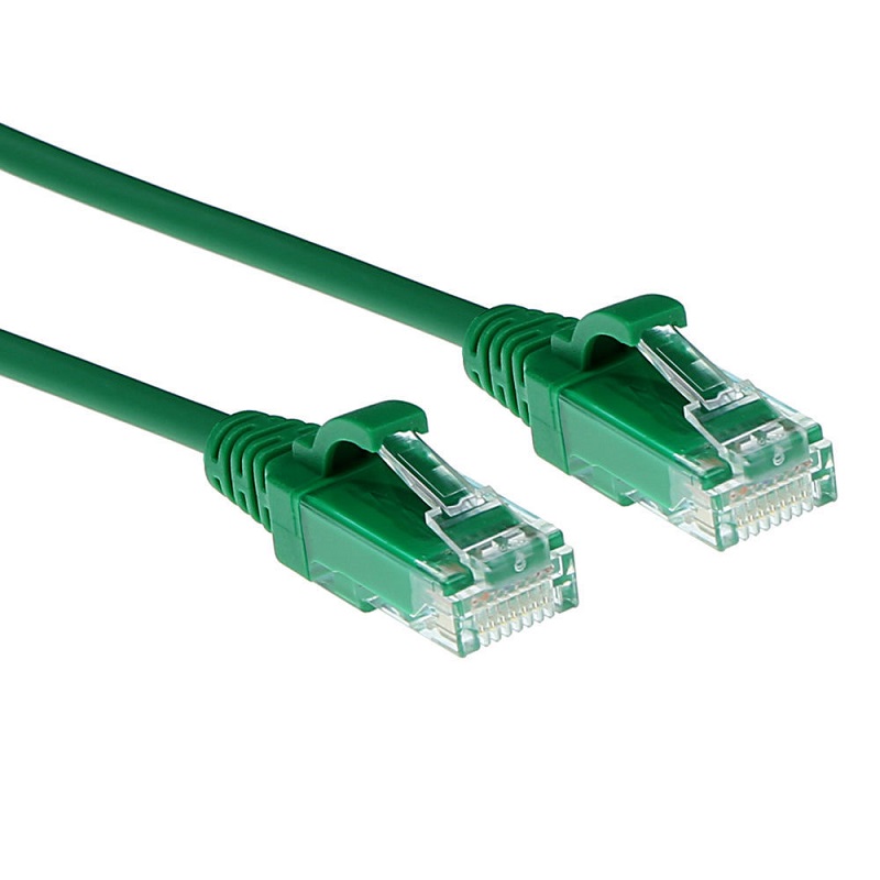 UTP 10m Cat6 Πρασινο Slim LSZH (DC9710)