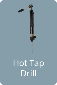Hot tap drill