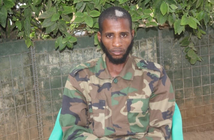 Madaxii xabsiyada ee Al-Shabab oo u gacan galay DF