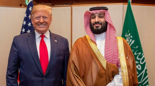 Maxkamad dil ku xukuntay Donald Trump iyo Bin Salman