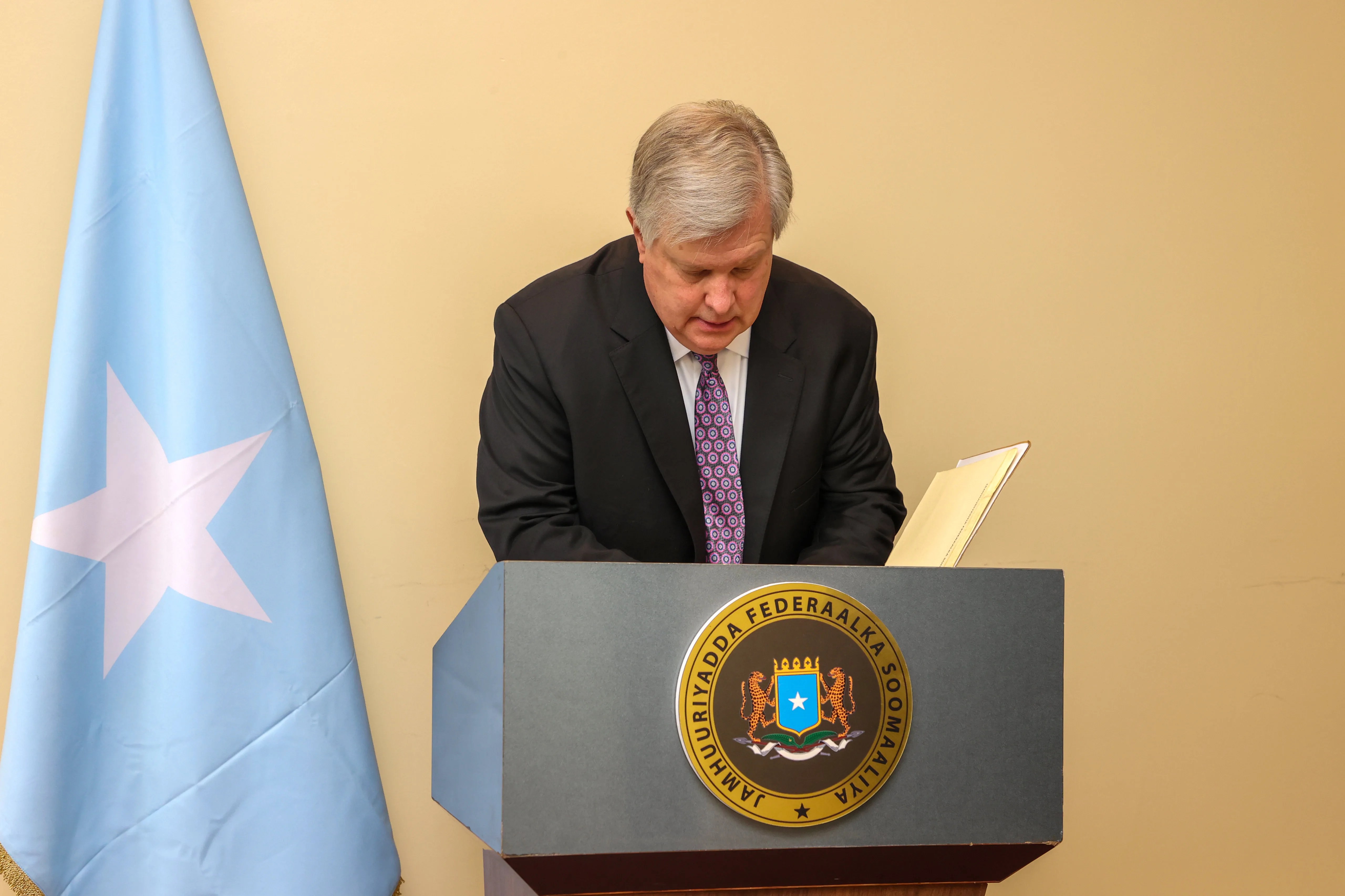 United States reaffirms its support for Somalia