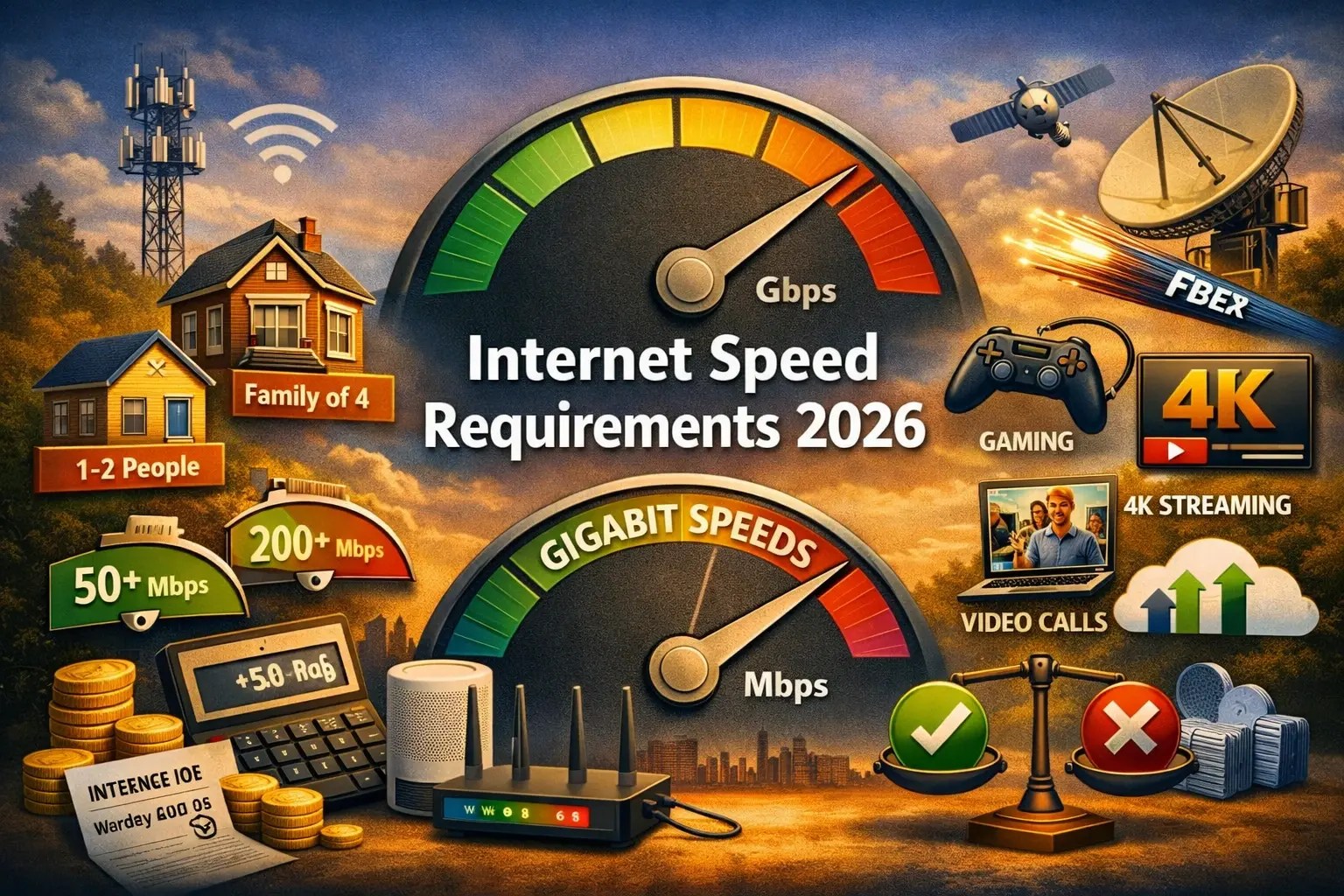 Internet Speed By Household Size How Much Mbps Do You Image