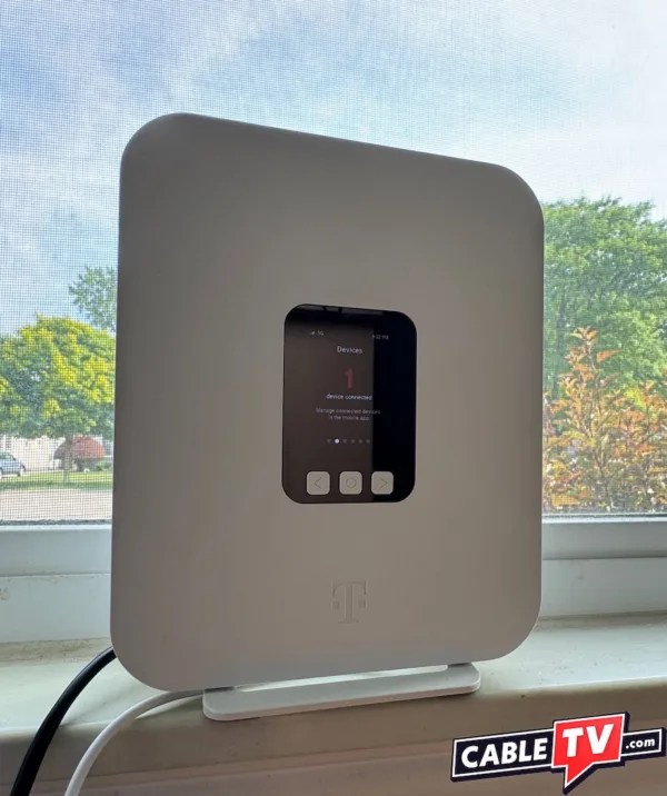 T Mobile Home Internet Test Drive Speed Insights TMobile 5G Window