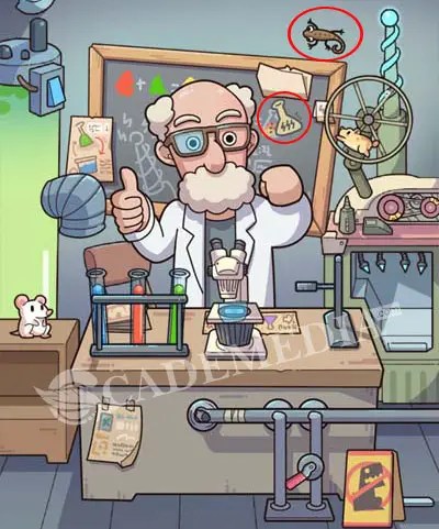Tutorial game yang belum kami berikan untuk kalian semua. Kunci Jawaban Find Out Laboratorium Crazy Lab Cademedia