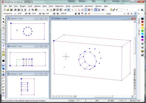 DesignCAD - a basic parametric CAD example
