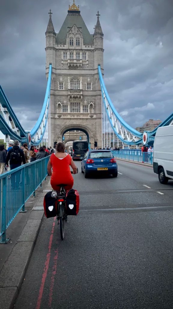 Fietsen naar Londen