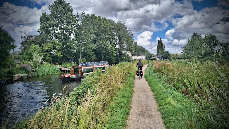 Fietsen naar Londen