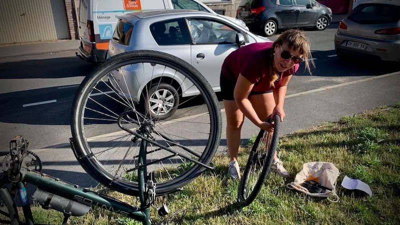 Fietsen naar Londen