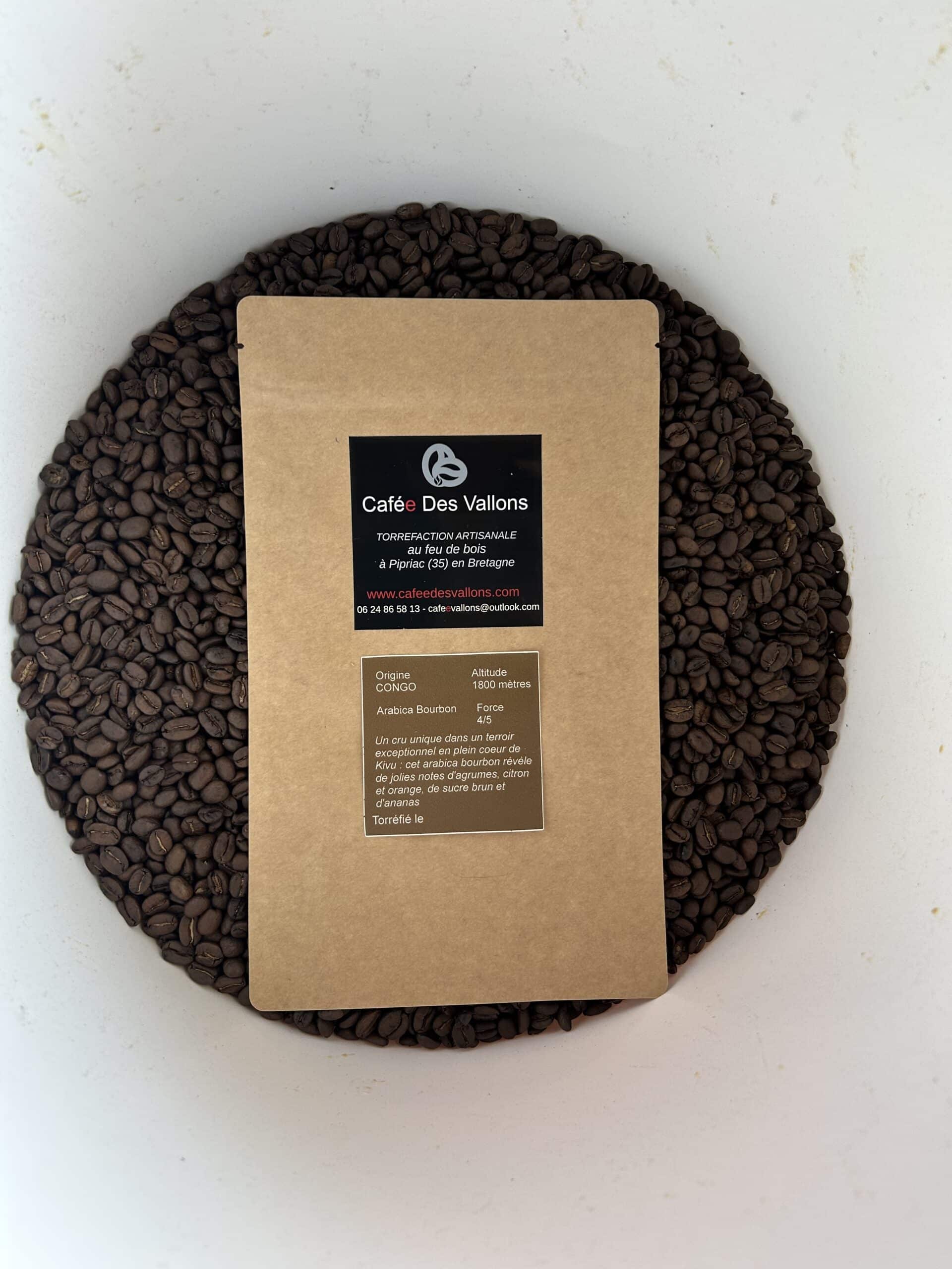 L'ACERE -1 KG- * CONGO * Pur arabica Bourbon - 1 kg