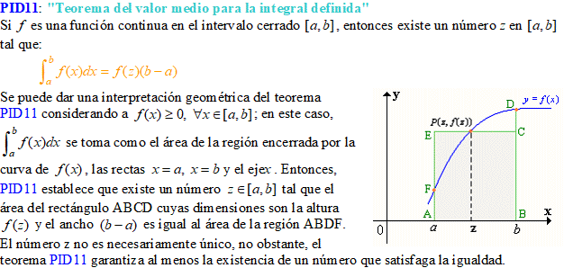 Teorema Del Valor Medio Del Calculo Integral Ejercicios Resueltos 18El teorema del valor medio para integrales o teorema de la media dice que.