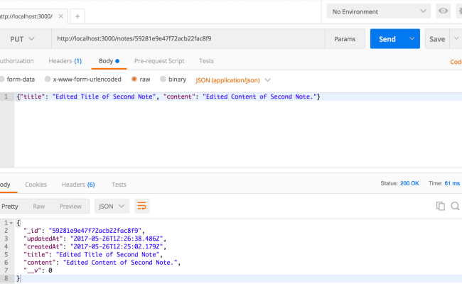 Building A Restful CRUD API With Node.js, Express And MongoDB | CalliCoder