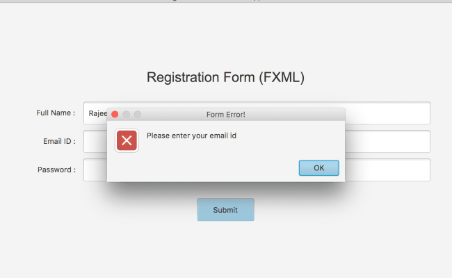 Creating JavaFX User Interfaces Using FXML | CalliCoder
