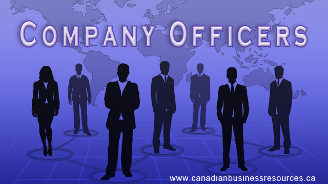 description of officer positions