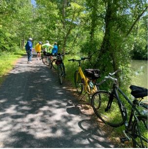 Bike Ride on the Feeder Canal.