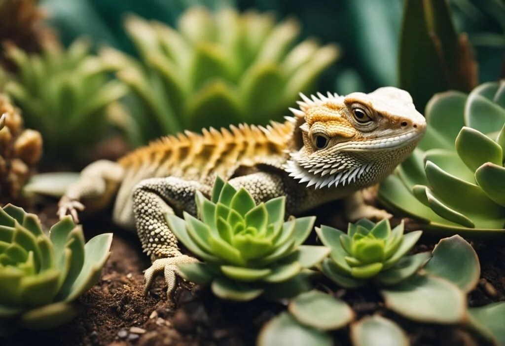 Can bearded dragons eat succulents?