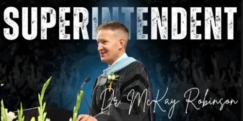 Meet Canyons' New Superintendent: Dr. McKay Robinson Leads 47 Schools (2026)