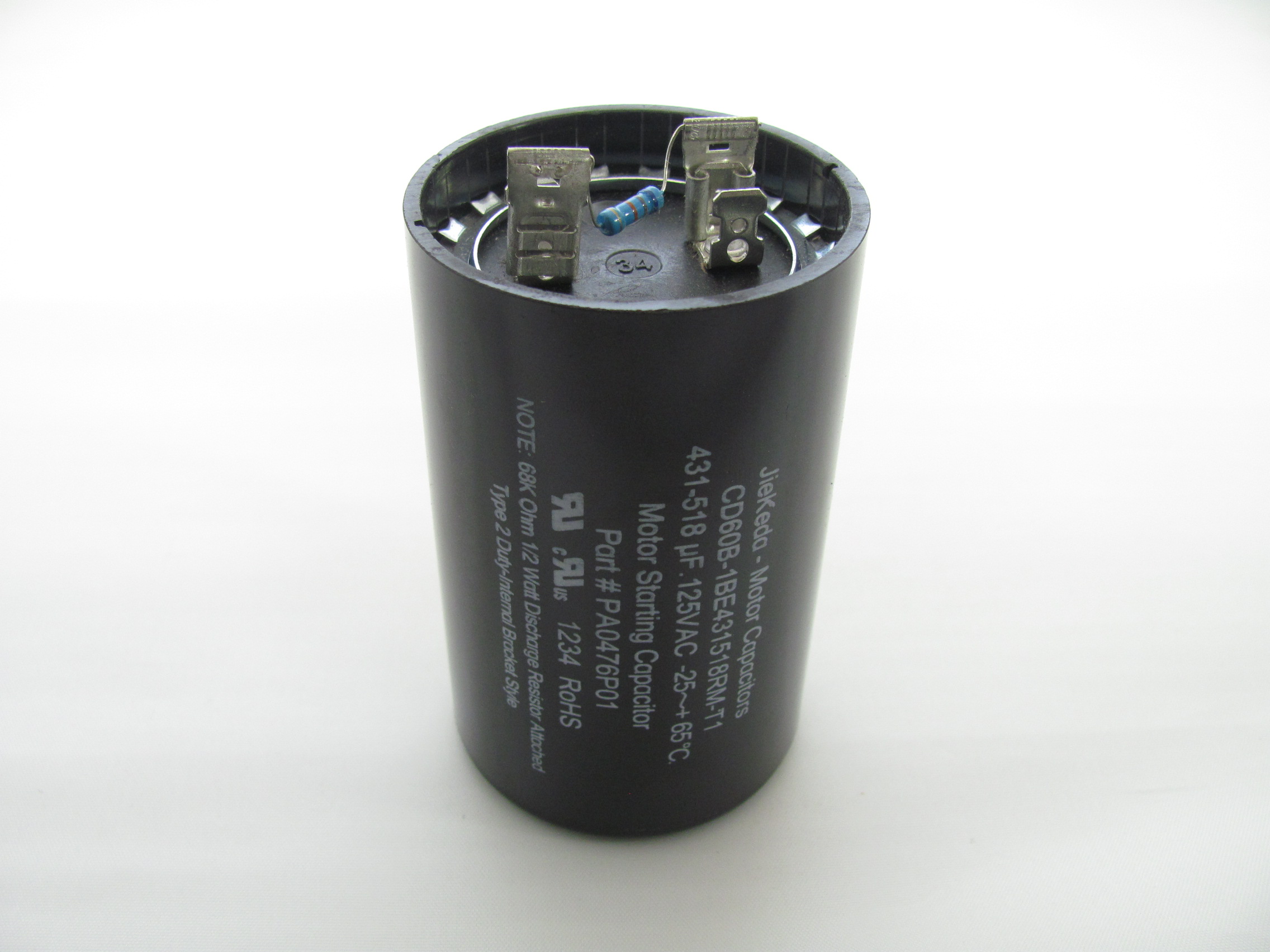 Cd60b 1be431518rm T1 431 518 Uf 125 Vac Capacitor Pa0476p01
