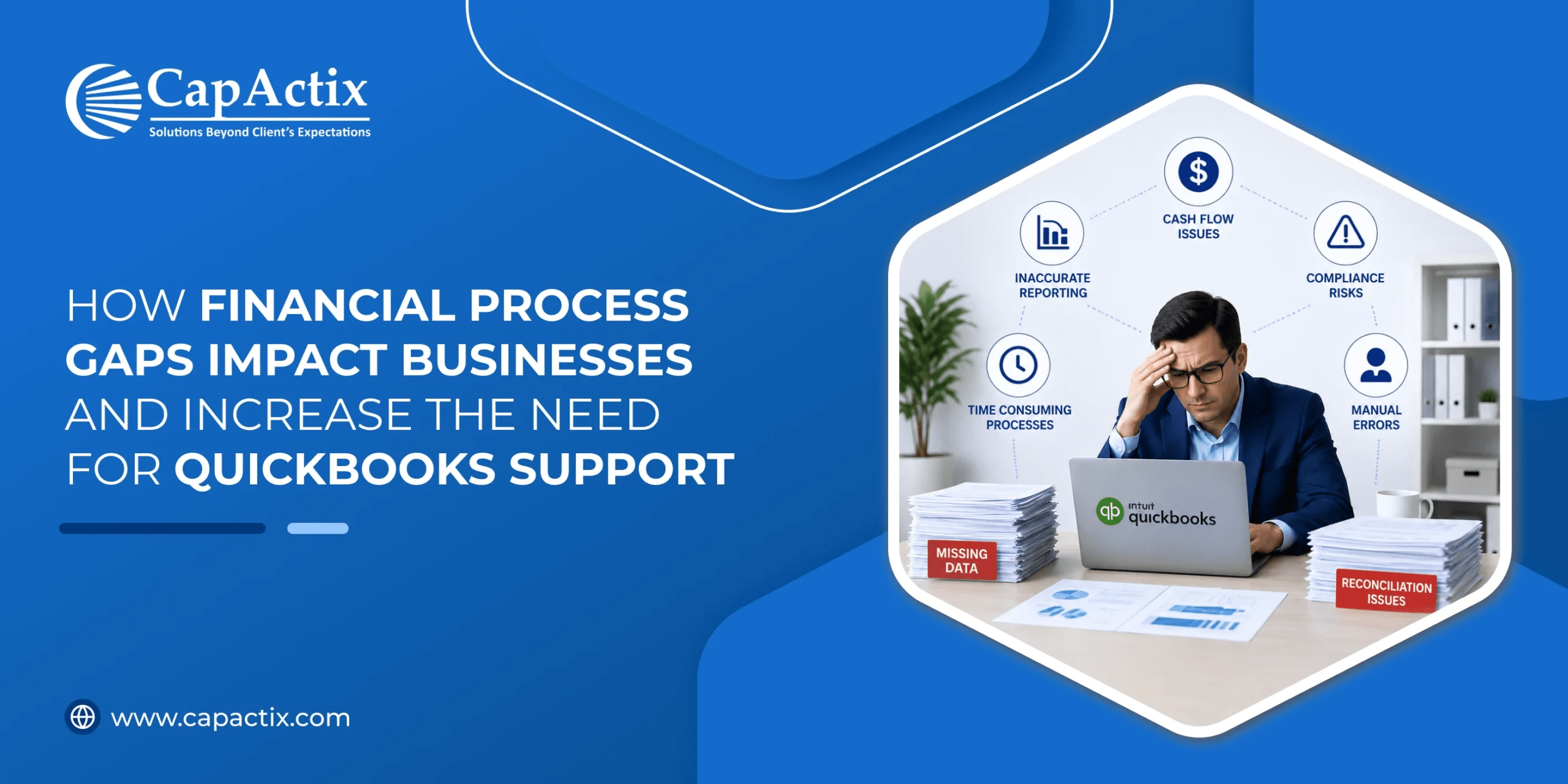 Financial Process Gaps Increase QuickBooks Support