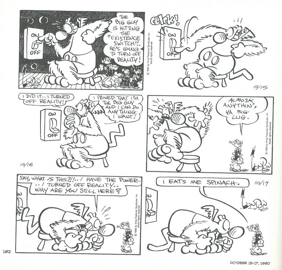 Popeye Wallops Saitama – Capeworld Comics