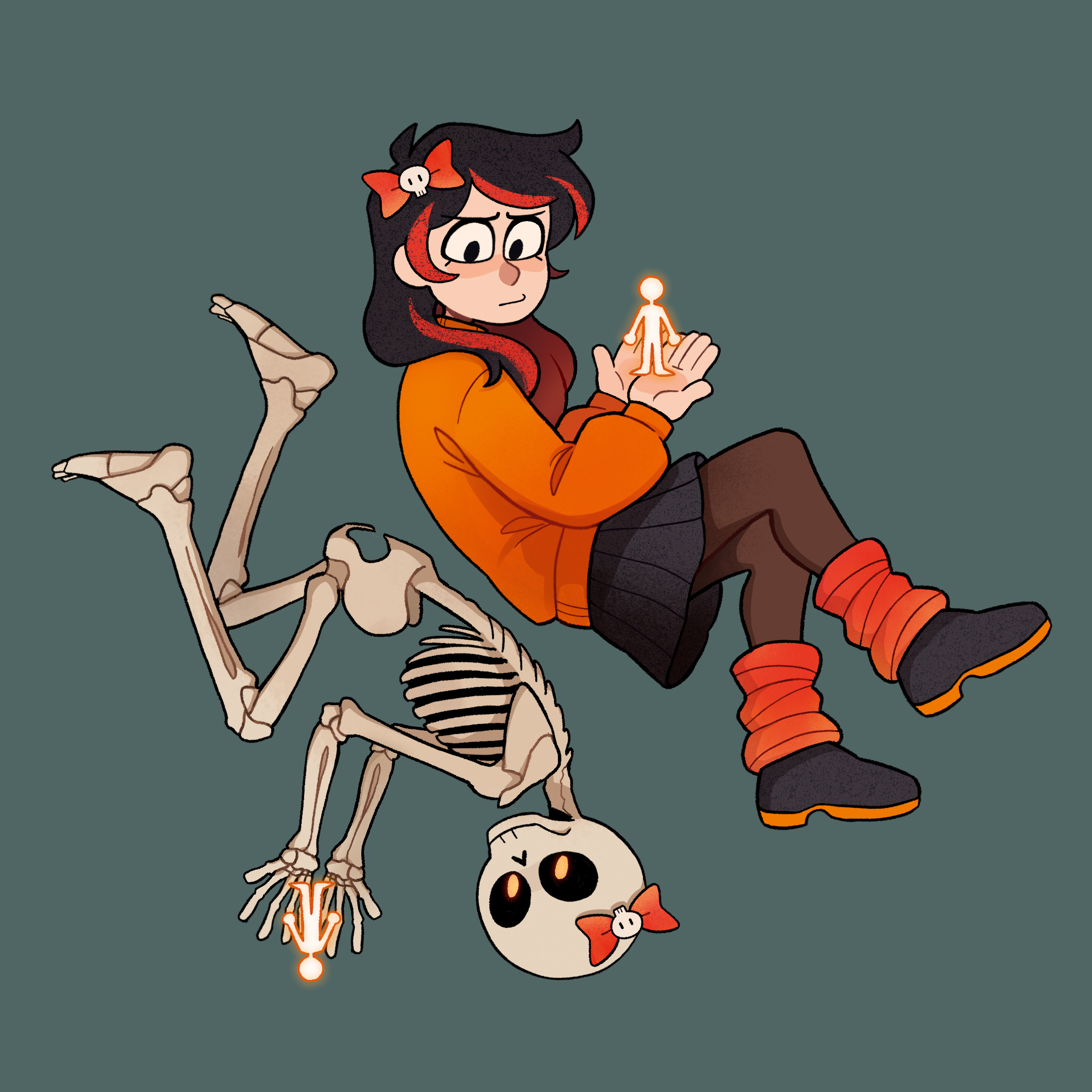 Taylore Lawrence illustration - Skeletons in our Closet