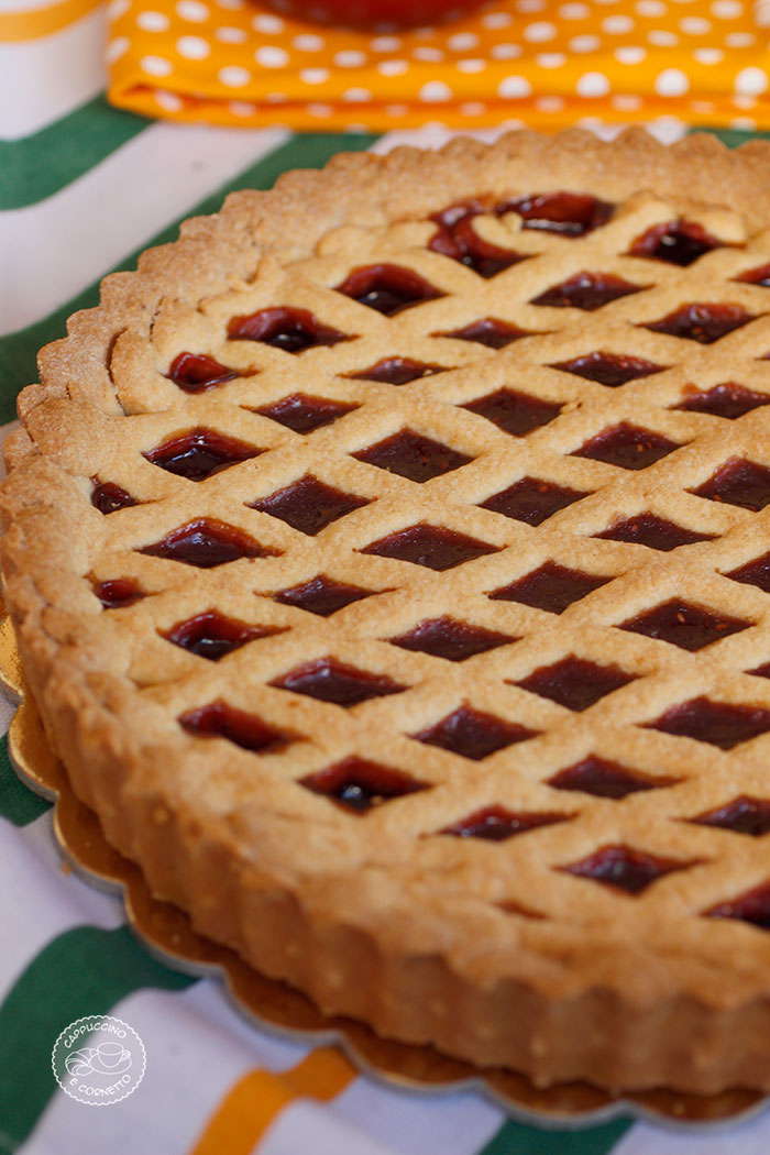 Crostata Classica Alla Marmellata Ricetta Veloce Con Metodo Della Sabbiatura Cappuccino E Cornetto