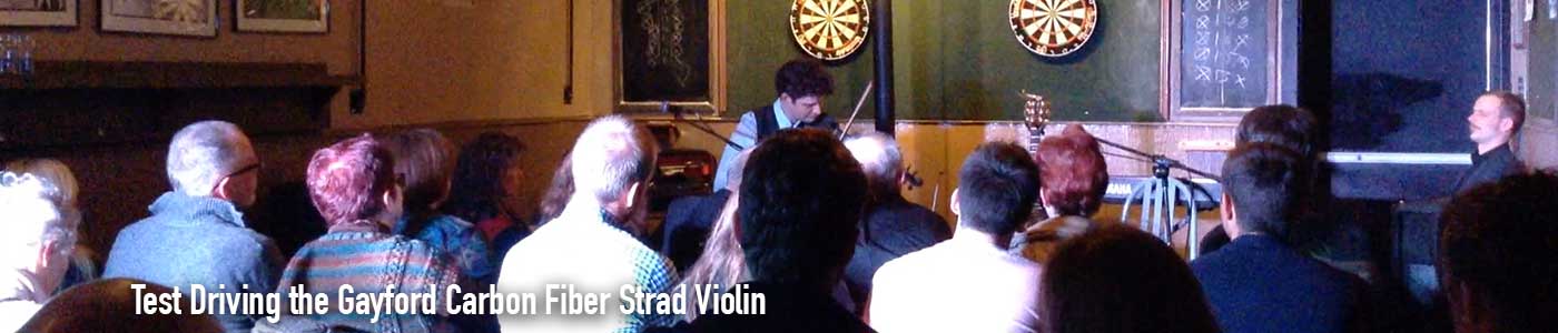 Shane Cook test drives the Gayford Carbon Fiber Violin