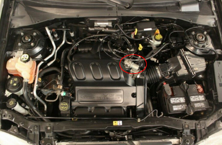 How to clean idle air control valve without removing it