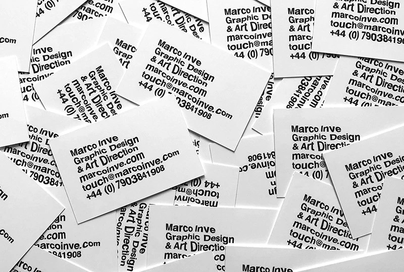 Marco Inve business cards