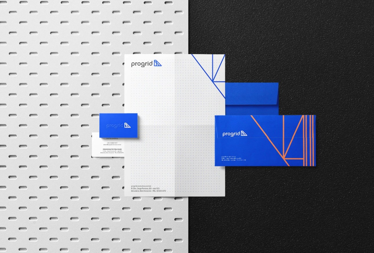 Progrid Construtora stationery