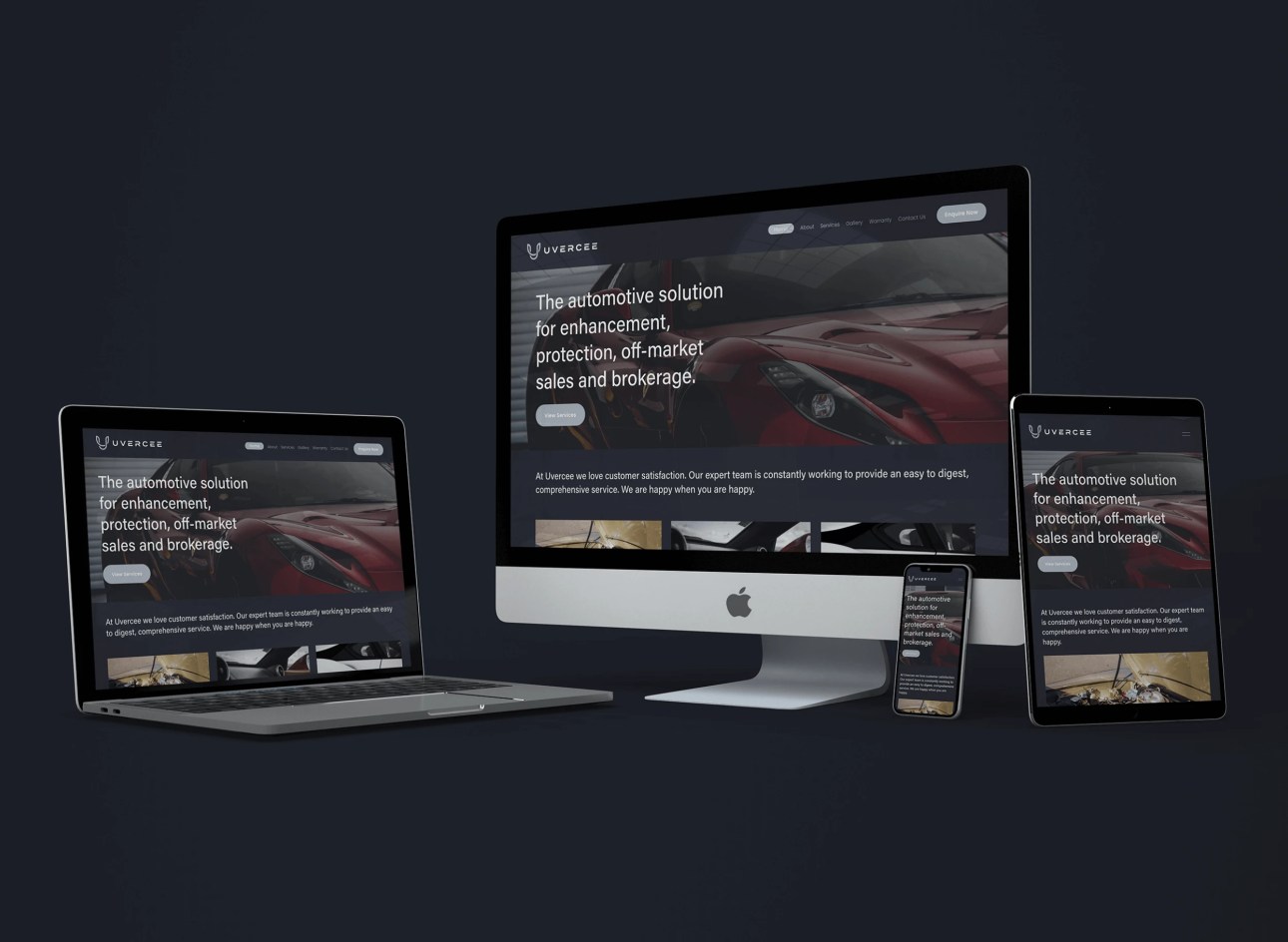 Uvercee website