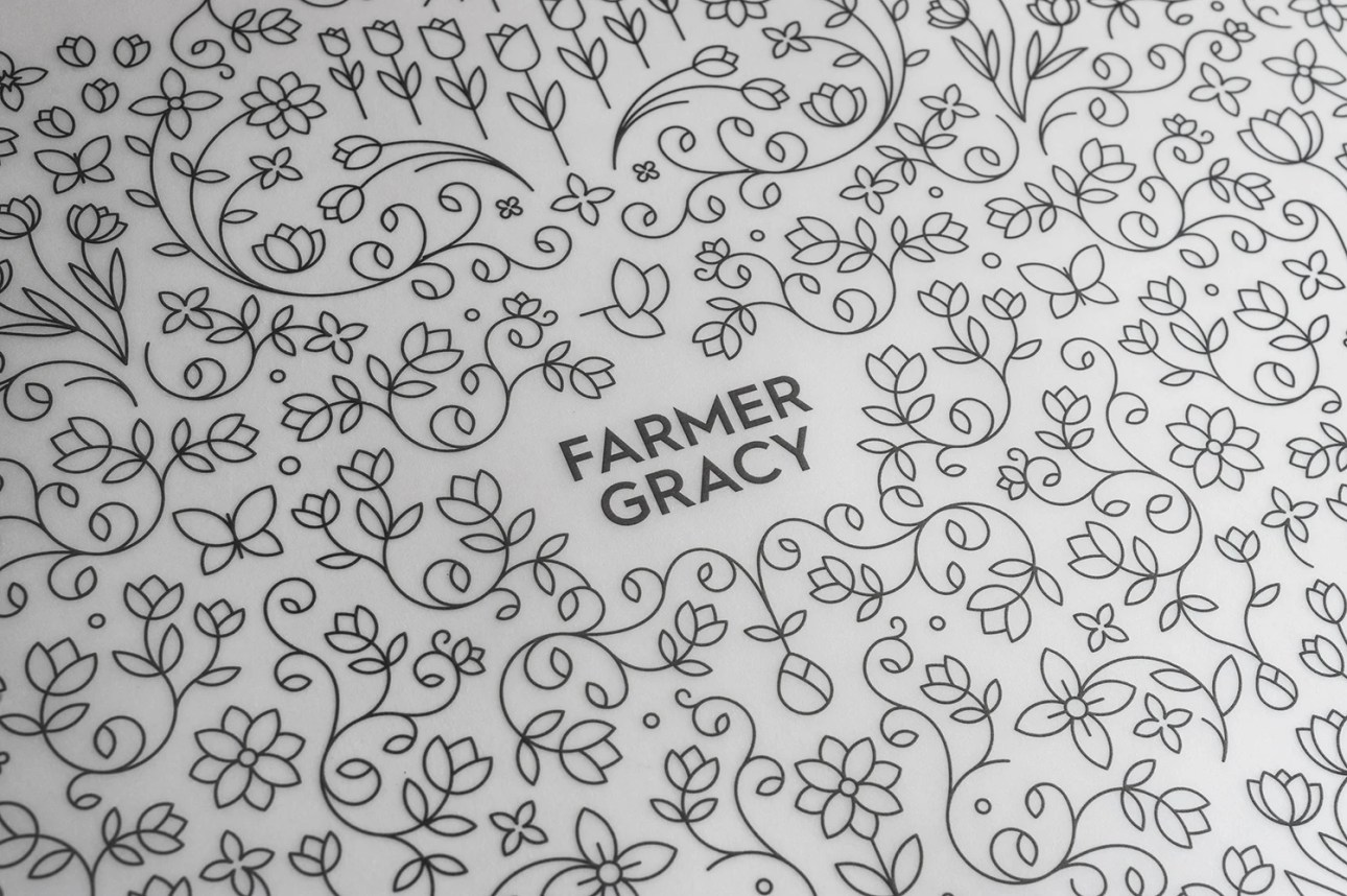 Farmer Gracy pattern design