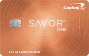 Capital One SavorOne Cash Rewards Credit Card card art