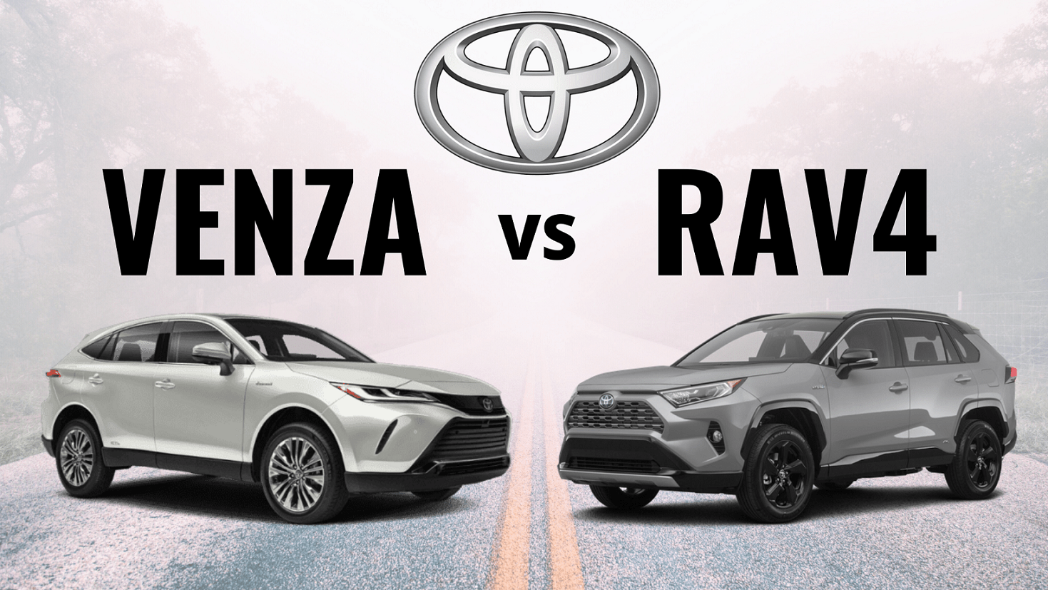 2021 toyota rav4 hybrid vs. 2021 toyota venza hybrid