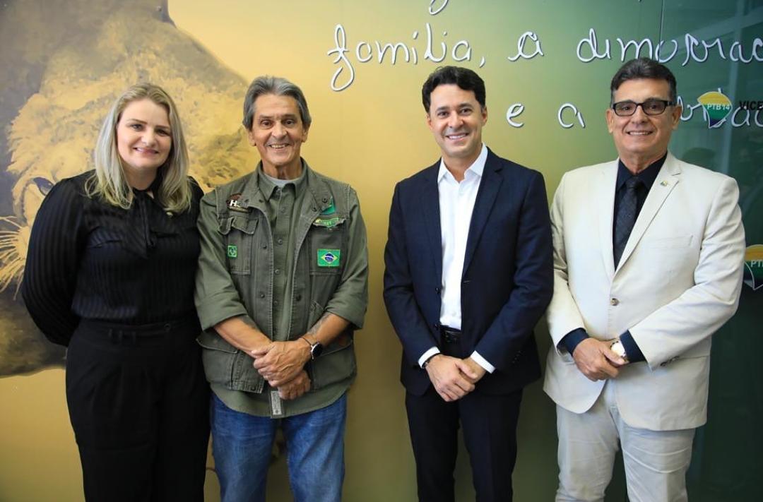 Coronel Meira, Anderson Ferreira e Roberto Jefferson se reunem em Brasília