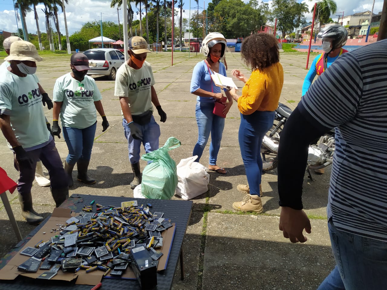 Dois mil quilos de resíduos sólidos foram coletados no 1º Dia do Descarte Consciente em Paudalho
