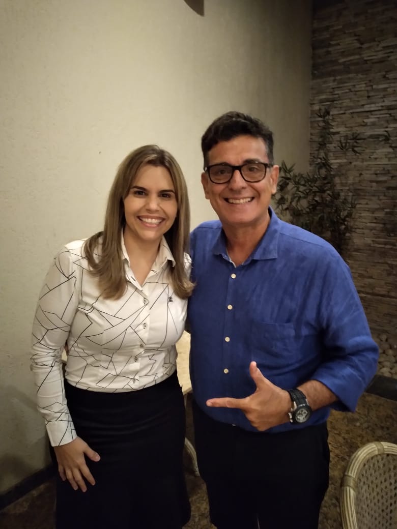 Coronel Meira e Clarissa Tércio se reúnem visando 2022