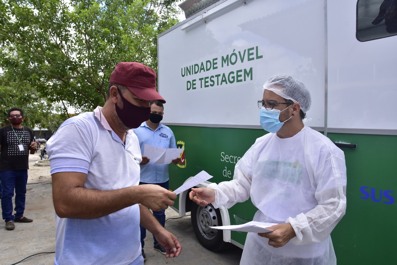 Prefeitura de Caruaru intensifica testagem rápida para a Covid-19 na Ceaca