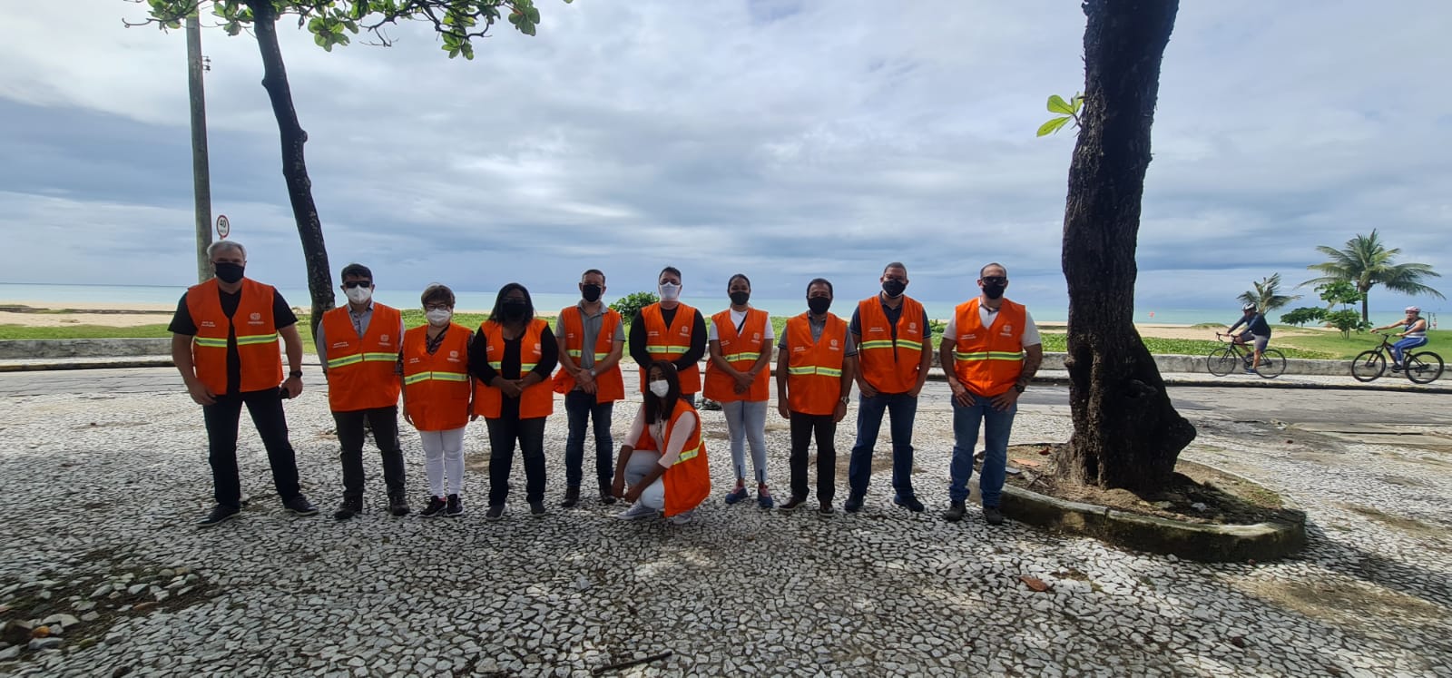 Agentes de Conciliação do Governo de Pernambuco marcam presença e garantem tranquilidade em motociata neste domingo