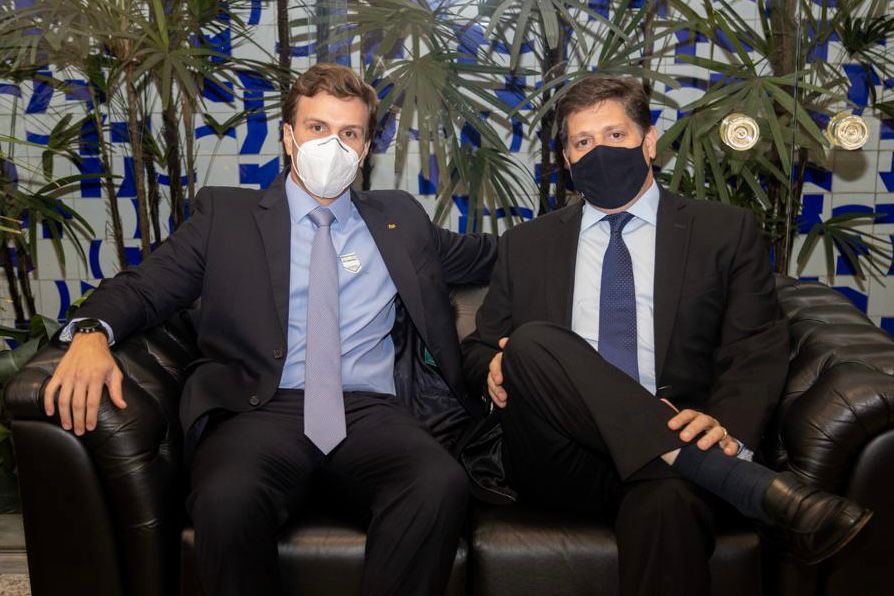 Em encontro com Baleia Rossi, FBC defende federação e o fortalecimento do MDB em Pernambuco