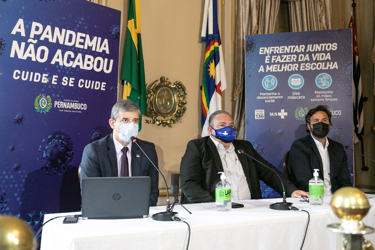 Com segunda menor taxa de mortalidade por Covid-19 do Brasil, Pernambuco avança no Plano de Convivência