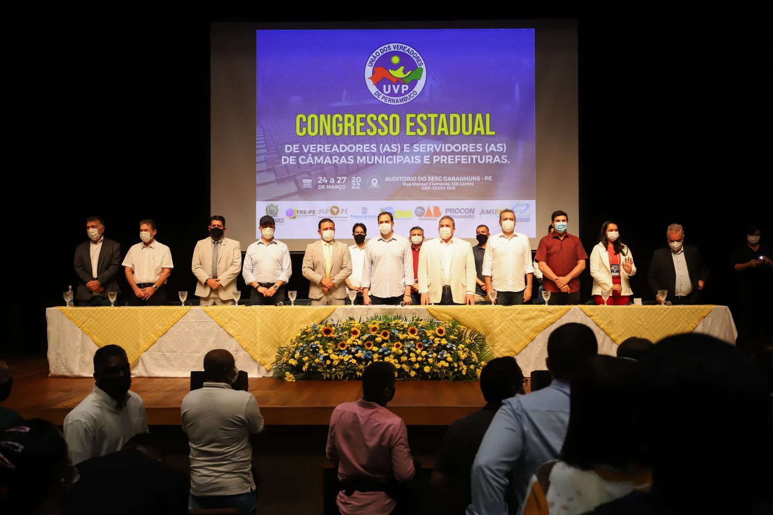Congresso da UVP: vereadores declaram apoio a Danilo para governador
